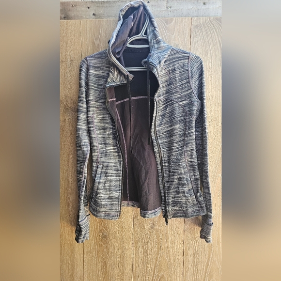 Lululemon Define Jacket Hooded Women's Gray Hooded Jacket Nulu 4 - Picture 1 of 6